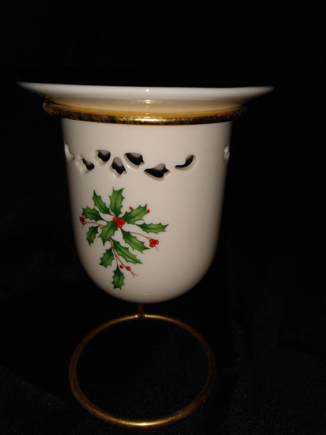 Lenox Votive Holder With Stand Etsy
