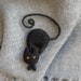 see more listings in the Cat brooches section