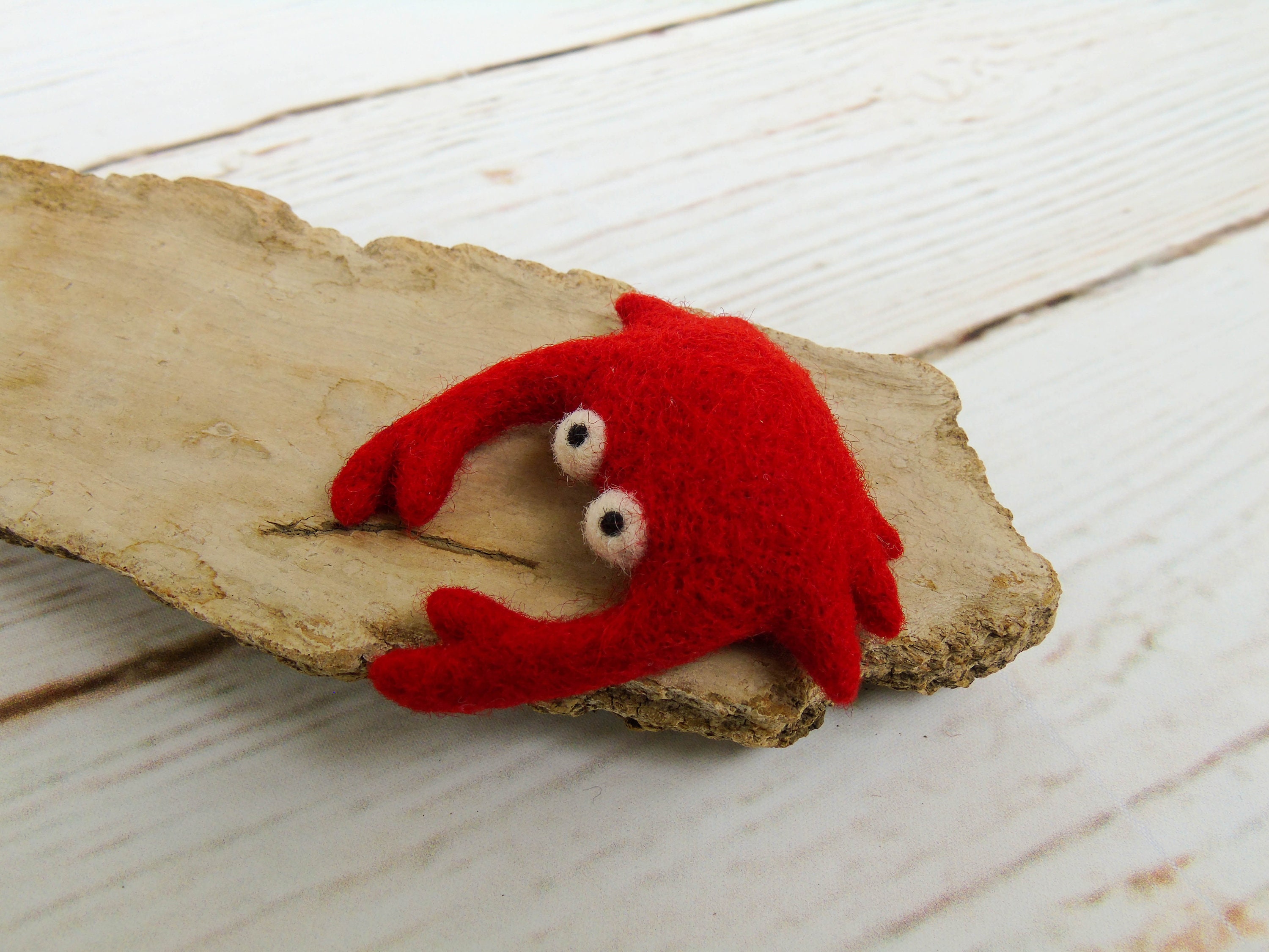 Shrimp - Sewing Kit, Stuffed Toy Shrimp Diy, Gift For Creative