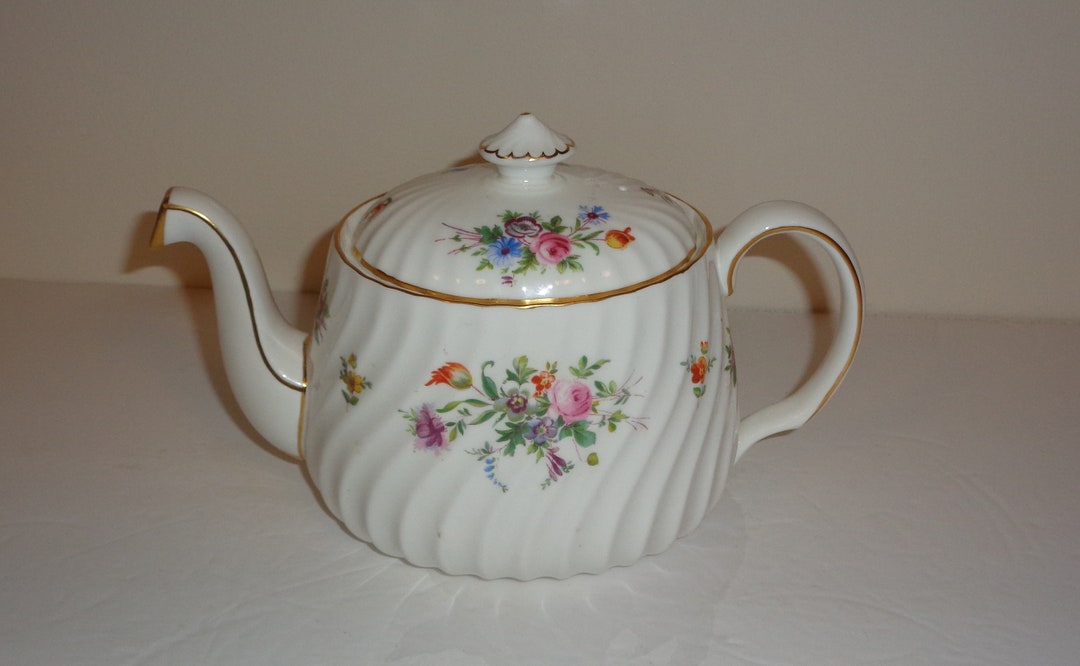 Minton Marlow Pattern S309 4 Cup Teapot Strainer in Spout Etsy