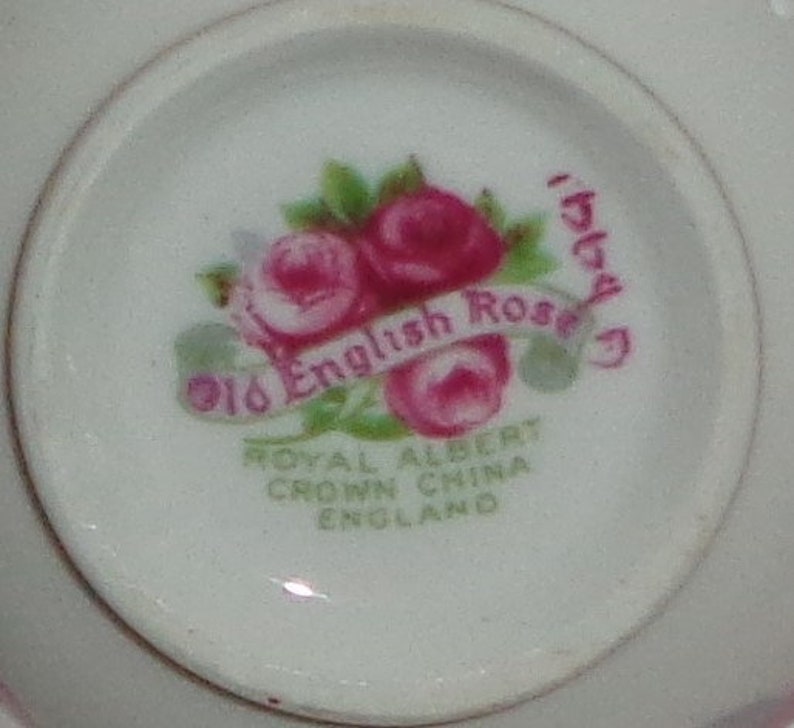 Royal Albert Crown China Old English Roses Heavy Gold Cup and Etsy