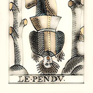 Tarot de Marseille ORIGINAL CREATION of the John Noblet Deck (c.1650). True to original imagery. Vintage. Choice of 2 sizes and back cover!