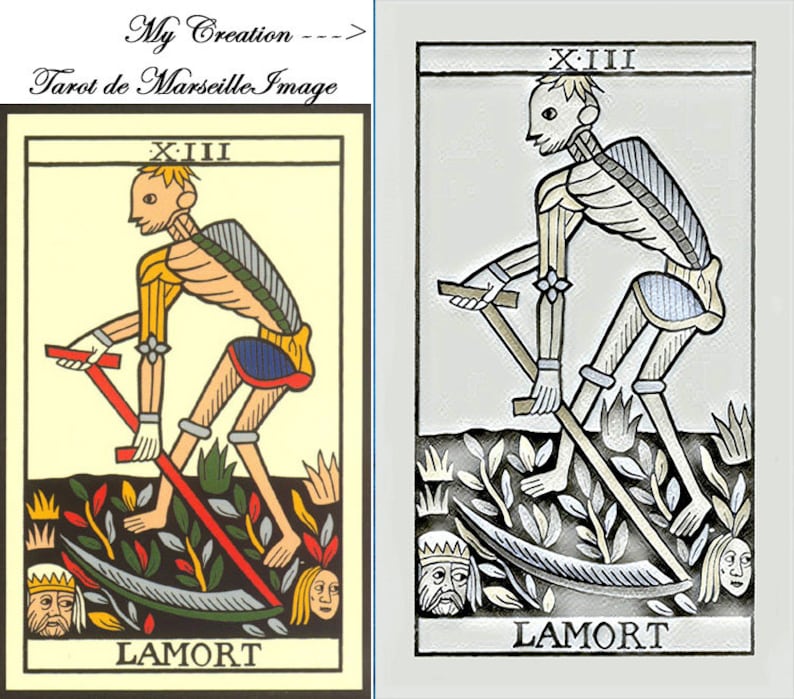 Tarot de Marseille (Metallica Design)