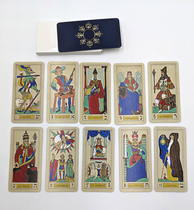 Kabbalistique Tarot - 22 Major Arcana Deck