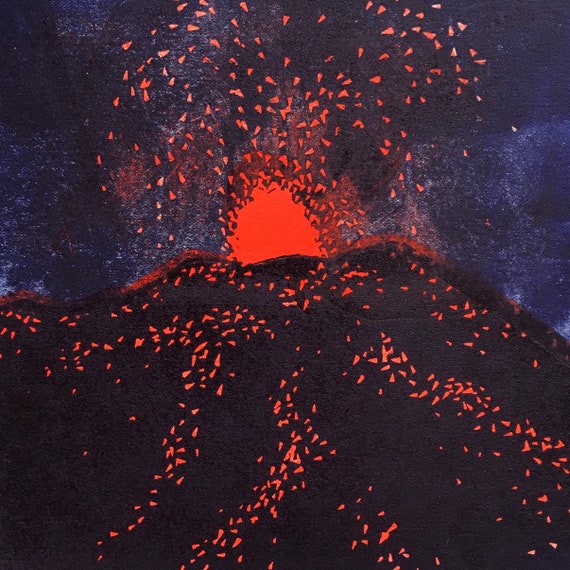 STROMBOLI linocut