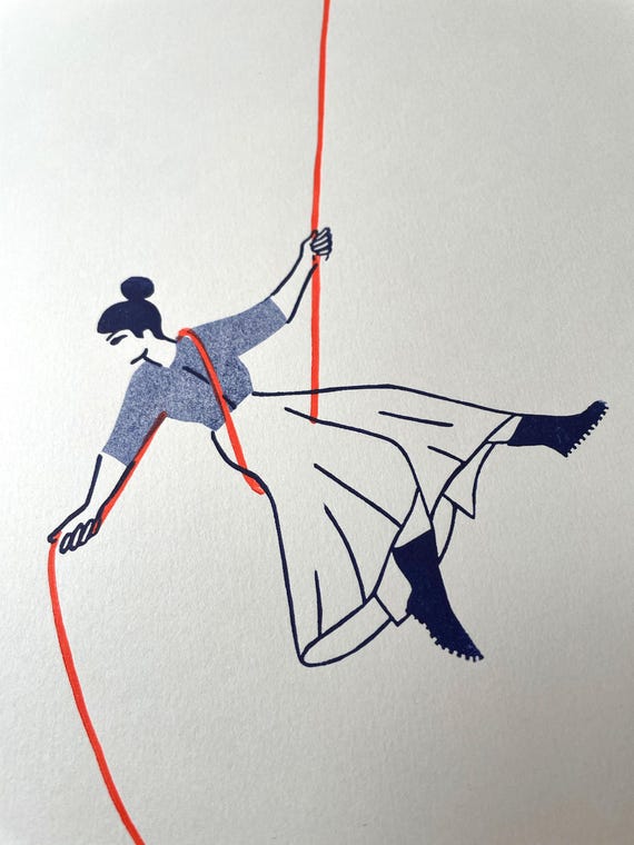 Reminder / Linocut