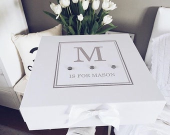 baby boy keepsake box