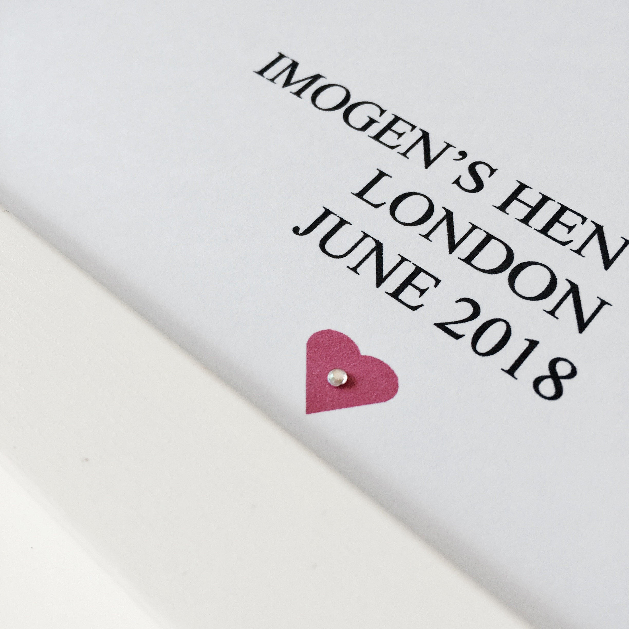 Hen Party Guest Book Hen Memory Book Hen Do Gift Bridal Etsy UK