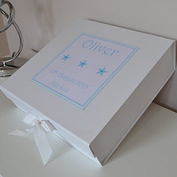 baby boy keepsake box