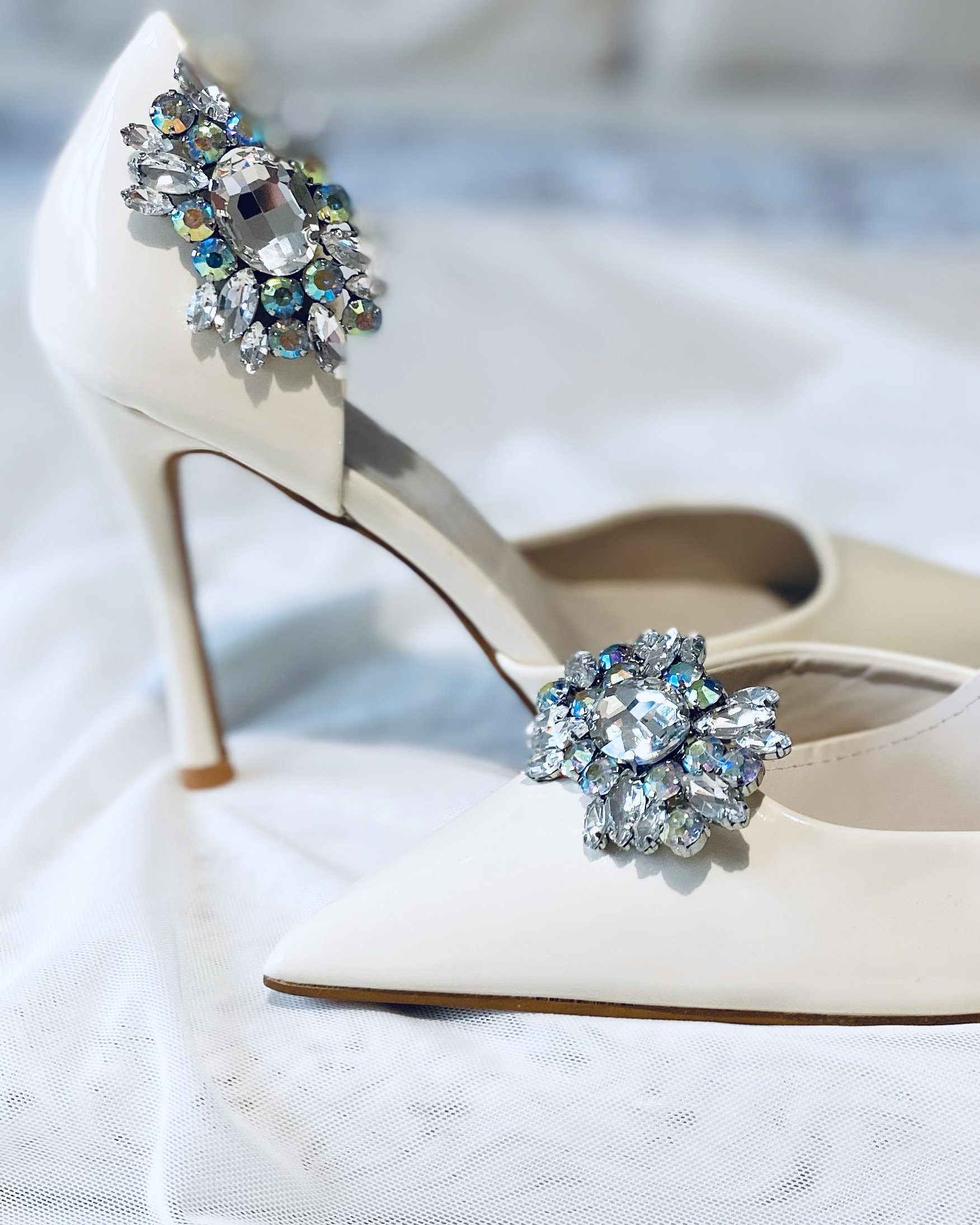 Blush Pink Shoe clips, Bridal shoe clips, Premium European Crystal Shoe  embellishments jewelry, Rhinestone party shoe clip on appliques