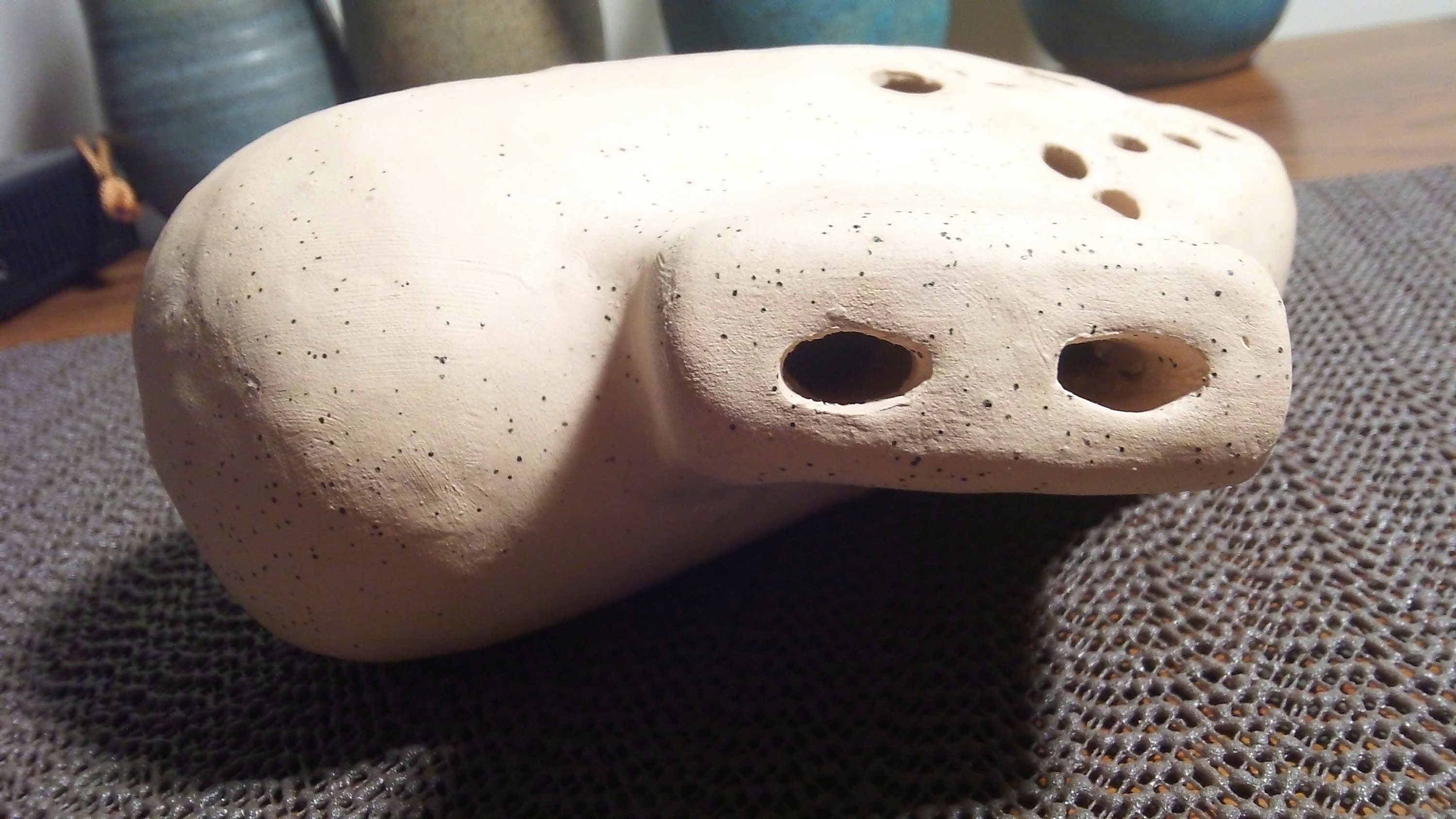 Ceramic Double Ocarina Etsy