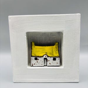 Framed Bothy with Yellow Roof