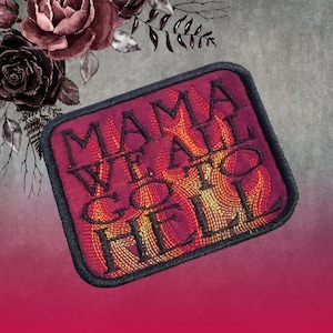 Black Parade | Mama | Iron on Patch