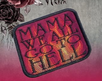Black Parade | Mama | Iron on Patch