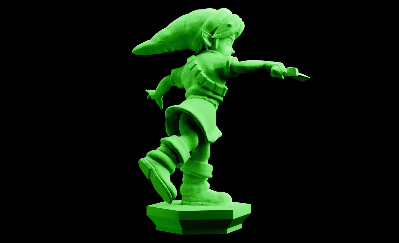 link statue ocarina of time
