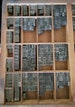 Antique letterpress letter blocks / Monogram press letters / Newspaper type blocks / Industrial letters / Vintage letterpress 