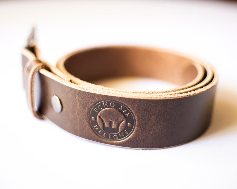 The Daily Belt Full Grain Leather 1.5 Belt Men's Leather Belt image 1