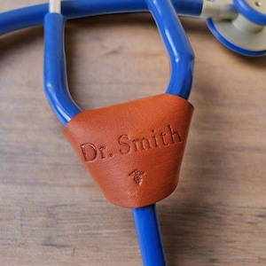 Personalized Stethoscope ID Tag, Medical Student Gift, Stethoscope Name Yoke, Littmann Classic III Stethoscope, Custom Doctor Nurse Gift