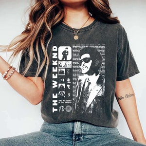 90s Vintage The Weeknd T-shirt, The Weeknd T-shirt, Hip-Hop Music Shirt, Starboy After Hours Album, The Weeknd Merch