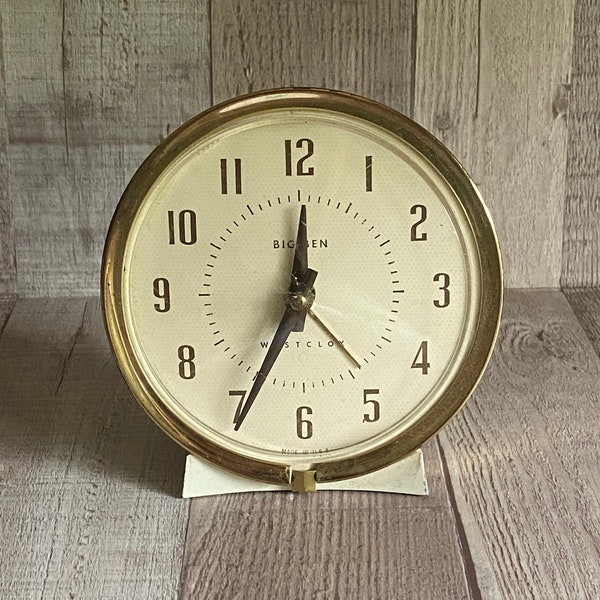 Big Ben Westclox Alarm Clock (functional)