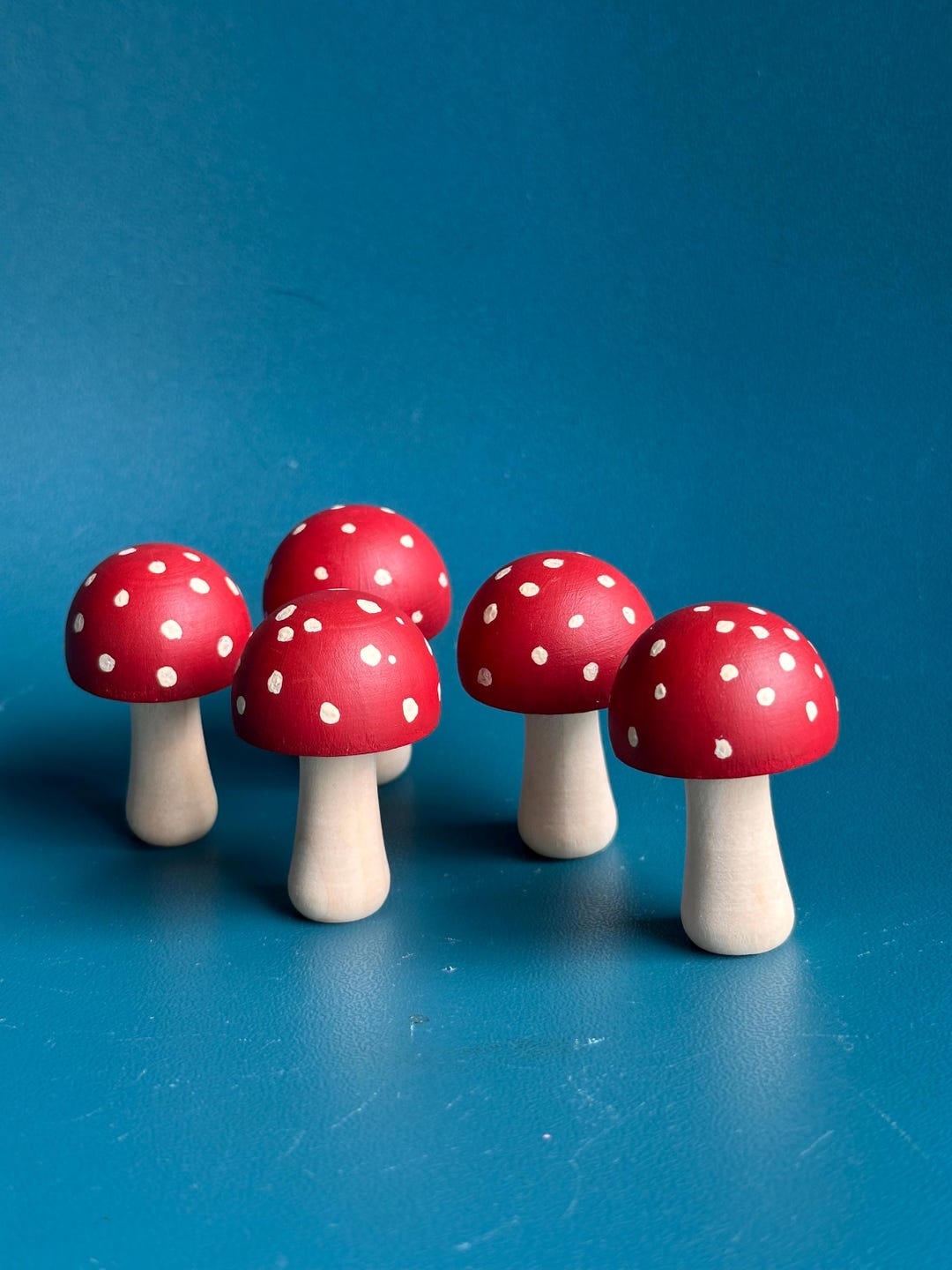 赤と白のキノコの飾り物や置物 - Etsy 日本
