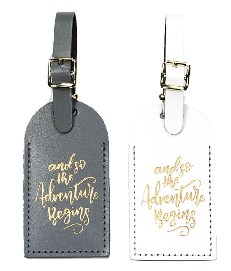 Graduation Gift Retirement Gift The Adventure Begins Luggage Etsy