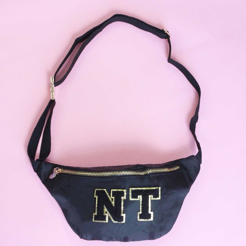 Personalized Fanny Pack Belt Bag With Patches Custom Nylon Etsy