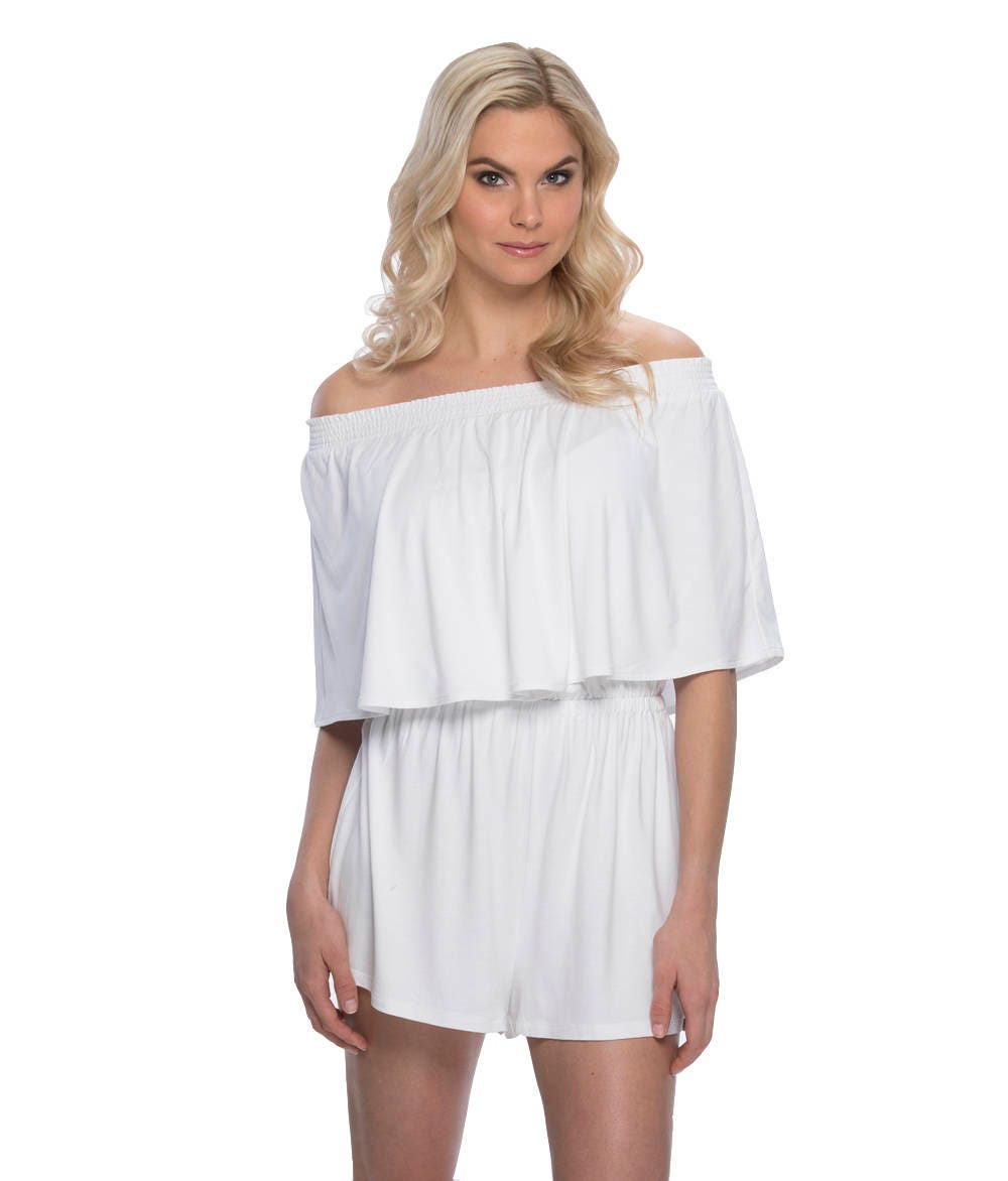 bridal getting ready romper