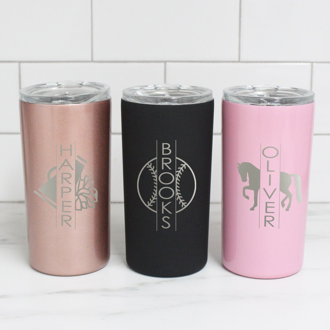 Personalized Kids Water Cup, Custom Tumbler, Engraved Sports Bottle for ...