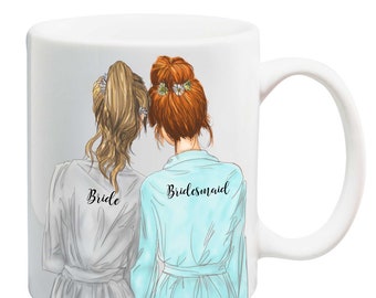 Bridesmaid Mug, Personalized Bridesmaid Proposal Gift