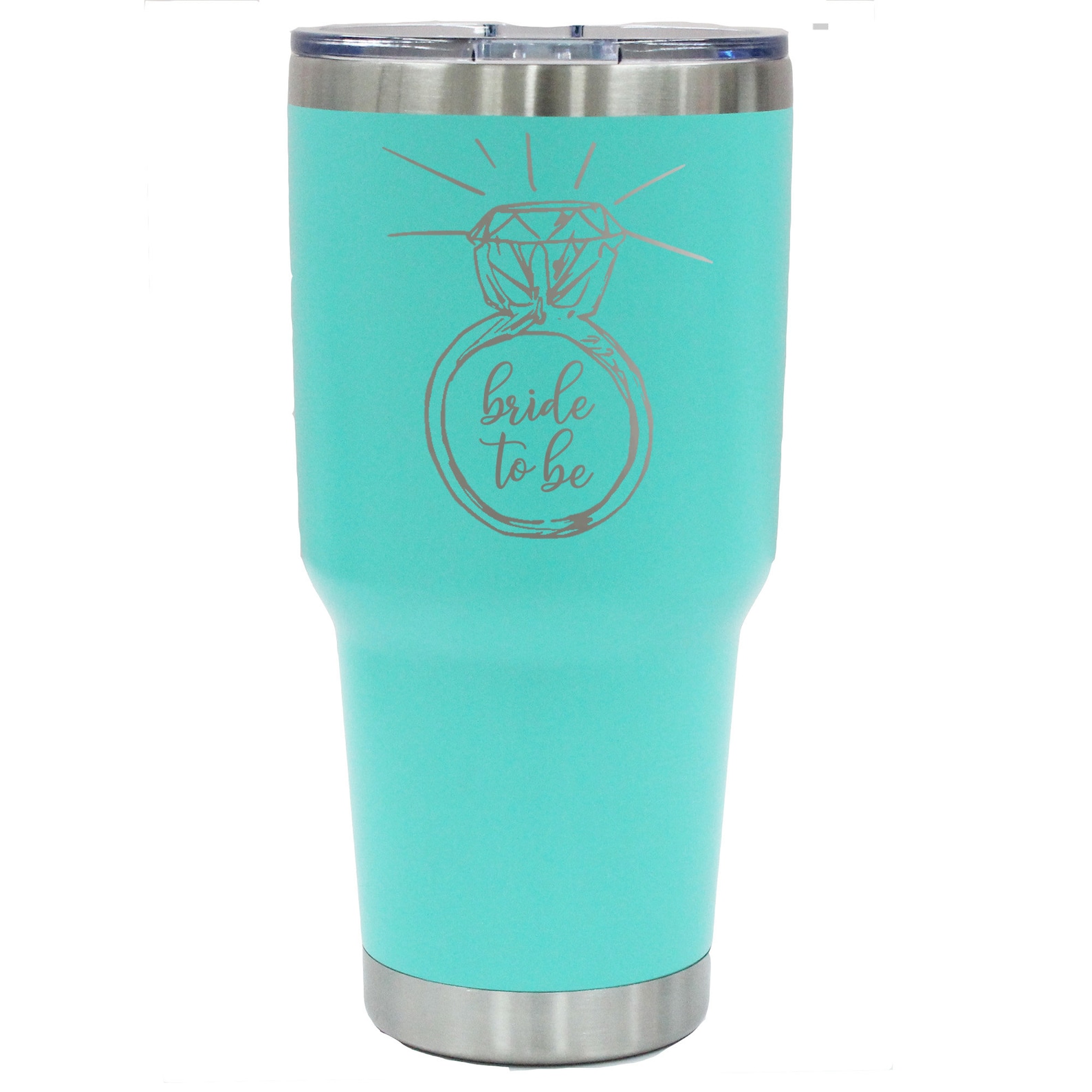 Bride Tumbler Personalized Bridal Cup Engagement Gift for Etsy