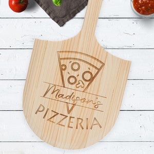 Personalized Pizza Board, Custom Name Pizza Peel, Chef Gift for the Kitchen, Gift for Him