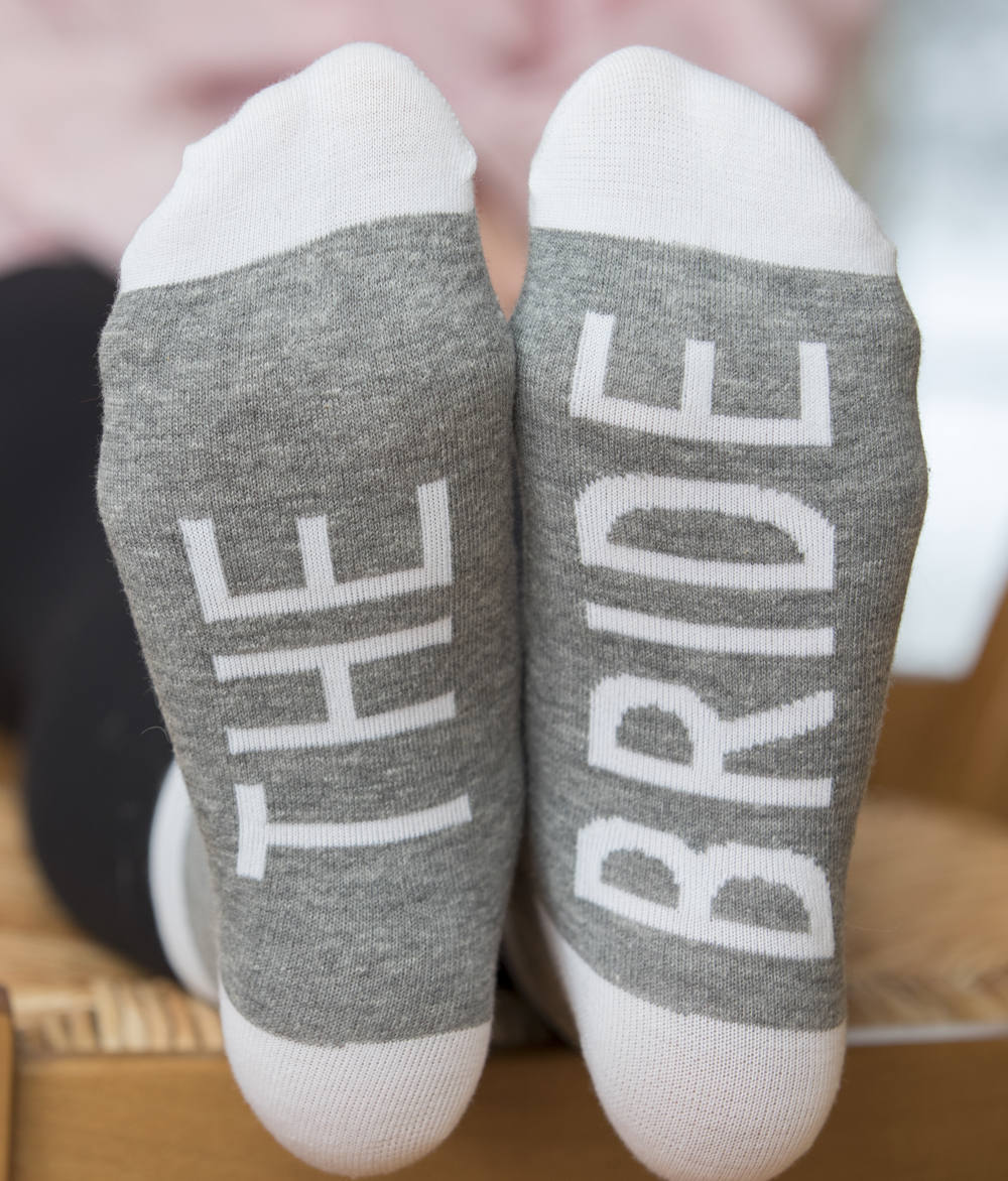 Wedding Socks Bridesmaid Proposal Gift Bride Socks Maid of Etsy