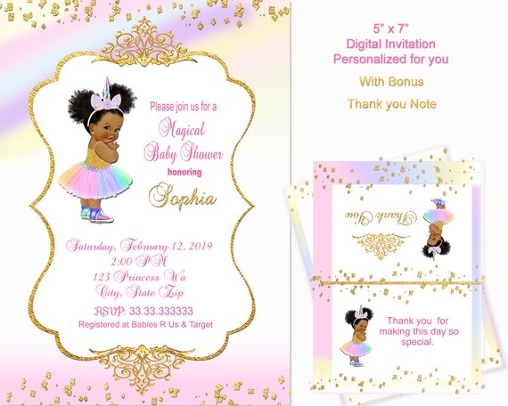 Etsy princess baby shower sales