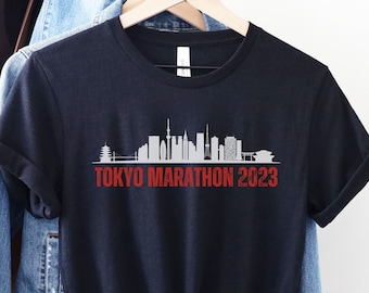 2026東京マラソン女子人気Tシャツ - Etsy 日本
