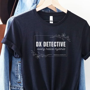 DX Detective Solving Medical Mysteries Medical Coder Life shirt, Coworker Gift, Medical Coding Gift, Clinical Coder, Coding Team Shirt