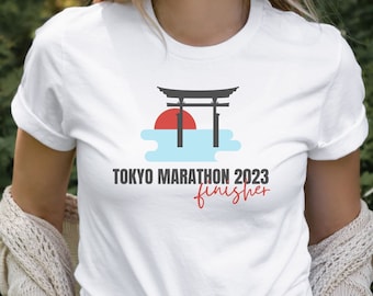 Tokyo Marathon 2023 Finisher Shirt, Marathon Gift, Running