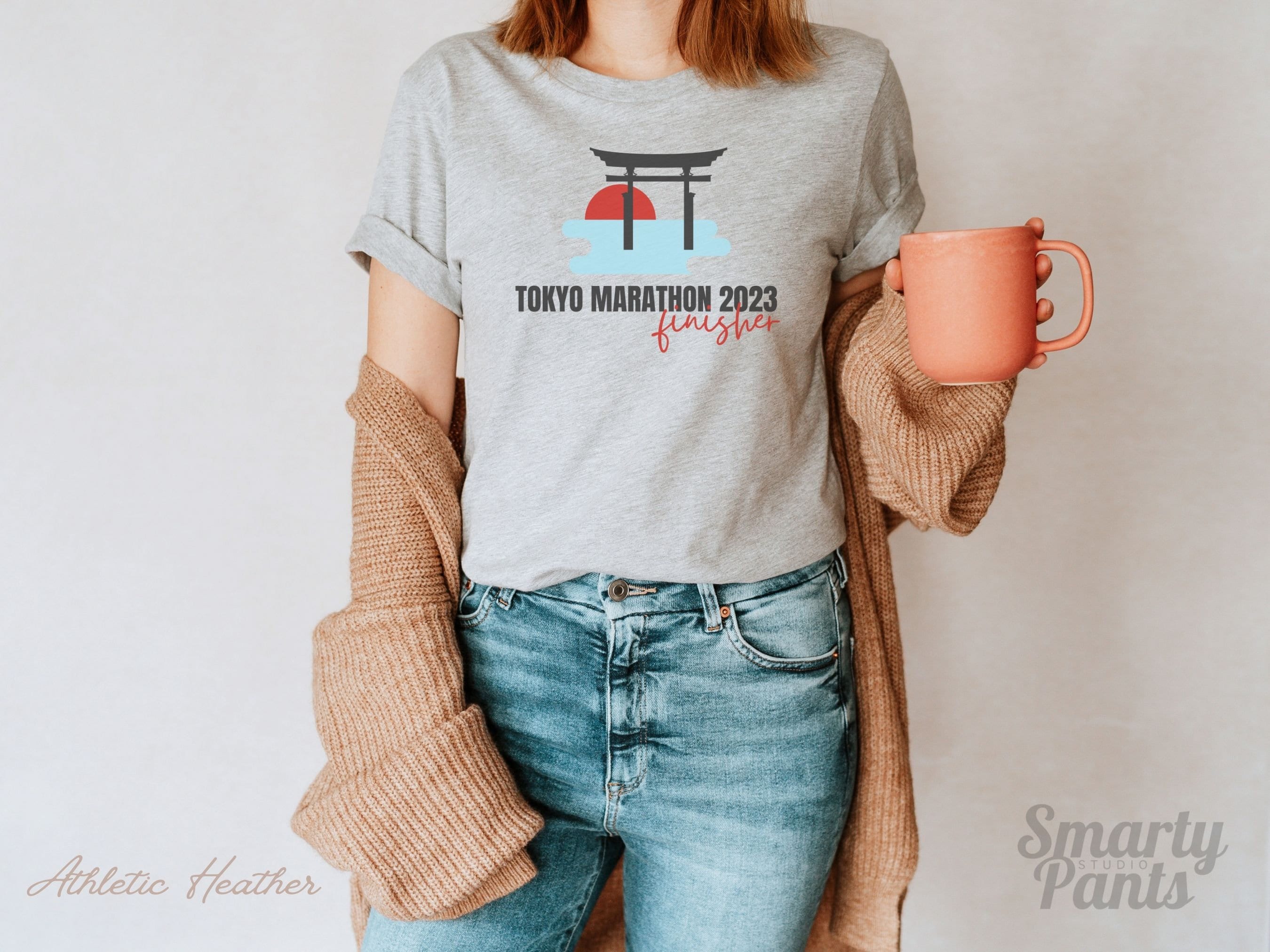 Tokyo Marathon 2023 Finisher Shirt, Marathon Gift, Running