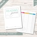 Printable Reading Journal and Reading Log for Upper Elementary and ...