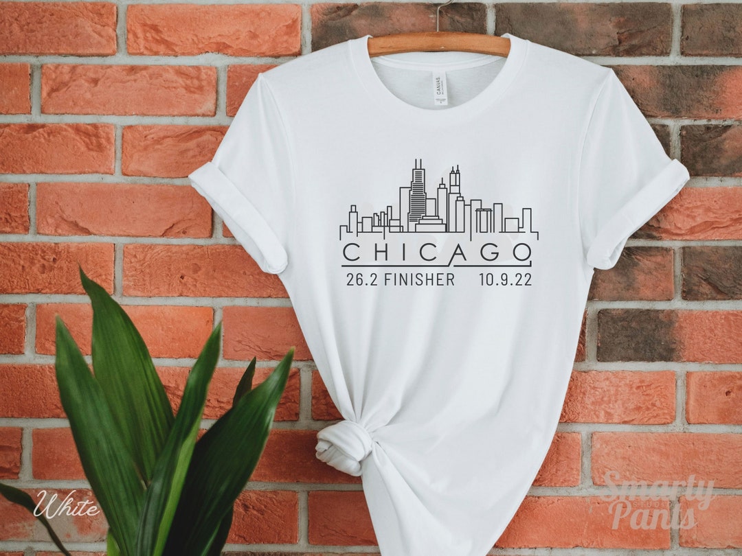 Chicago Marathon Shirt Marathon Running Tshirt Chicago Etsy
