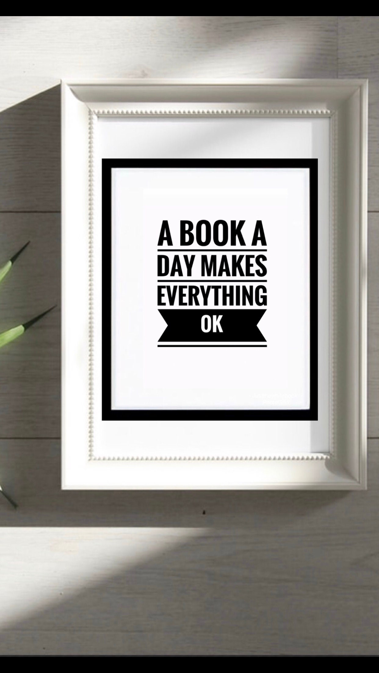Digital Wall Art Book Prints Book Quote Art Printable Wall Etsy