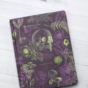 Poisonous Plants Sketchbook - Hardcover | Hiking Journal, Biology Gifts