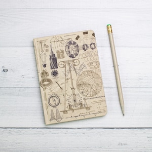 Electrical Engineer Mini Hardcover Notebook | Electromagnetism, Physics Gift, Engineer Graduation, Graph Paper Notebook