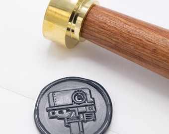 Curiosity Mars Rover Wax Stamp | Astronomy Gifts