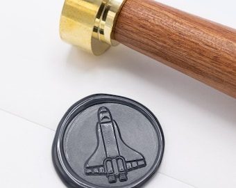 Space Shuttle Wax Stamp | Astronomy Gifts