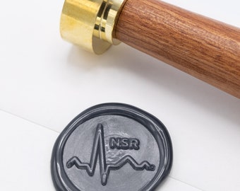 Heartbeat Wax Stamp | Medical Student Gift, Cardiologist Gift