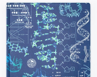 Genetik & DNA Lab Notizbuch | Biologie Geschenke, Studenten Geschenk