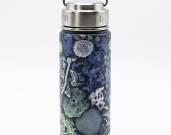 Immunology Microbiology Stainless Steel Travel Mug | Metal Insulated Water Bottle, Medical Student Gift