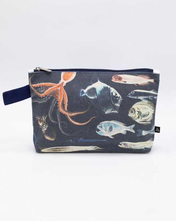 Deep Sea Pencil Bag Marine Biology Toiletry Bag Makeup Bag Travel Bag Pencil Case College Student Gift Etsy Ireland