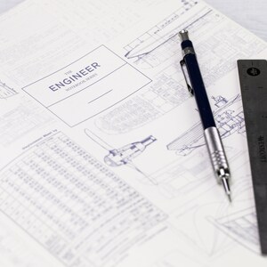 Marine Engineering Graph Paper Notebook | Engineer Gifts, Recycled ...